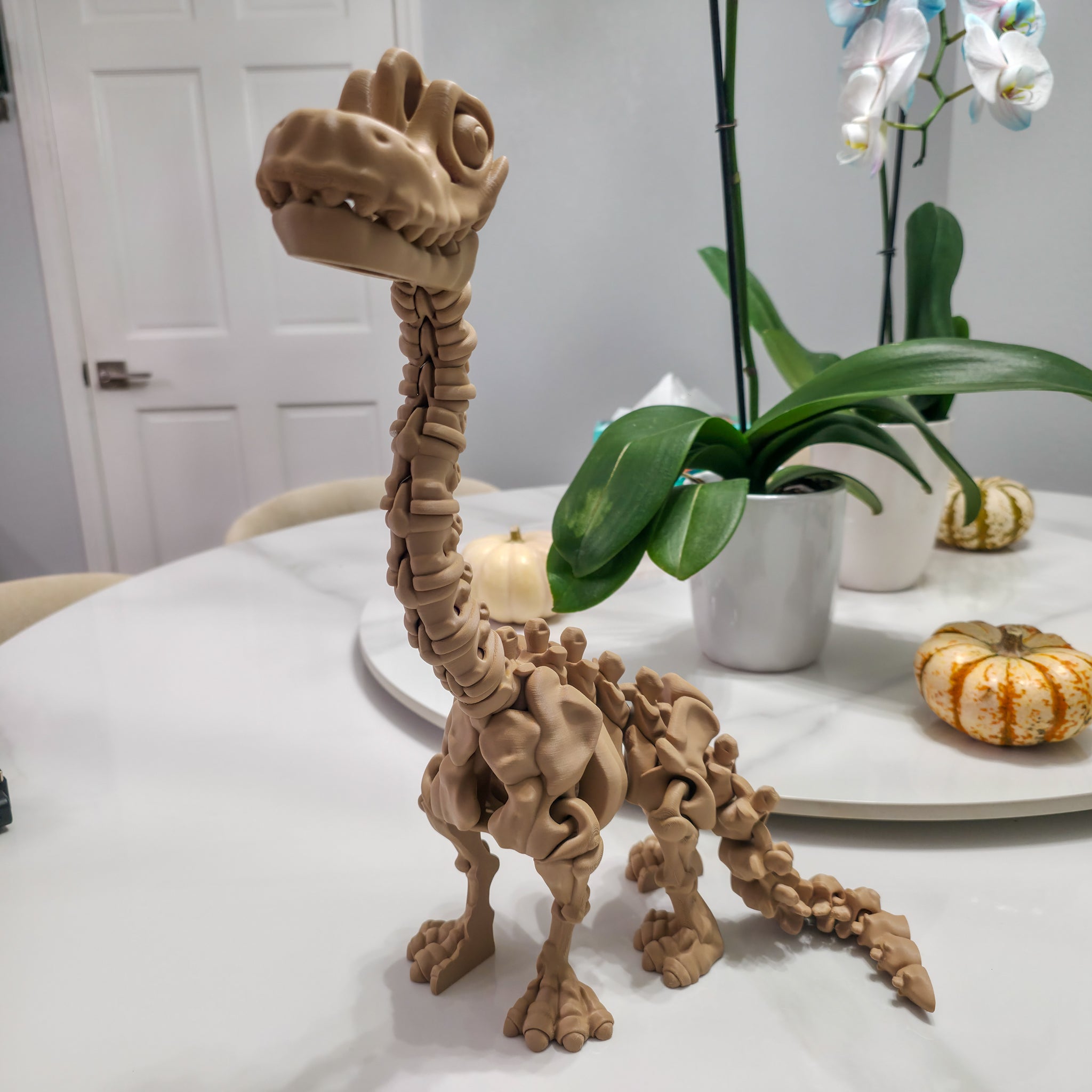 Flexi Skeleton Brachiosaurus | 3D Printed Fossil Collectible