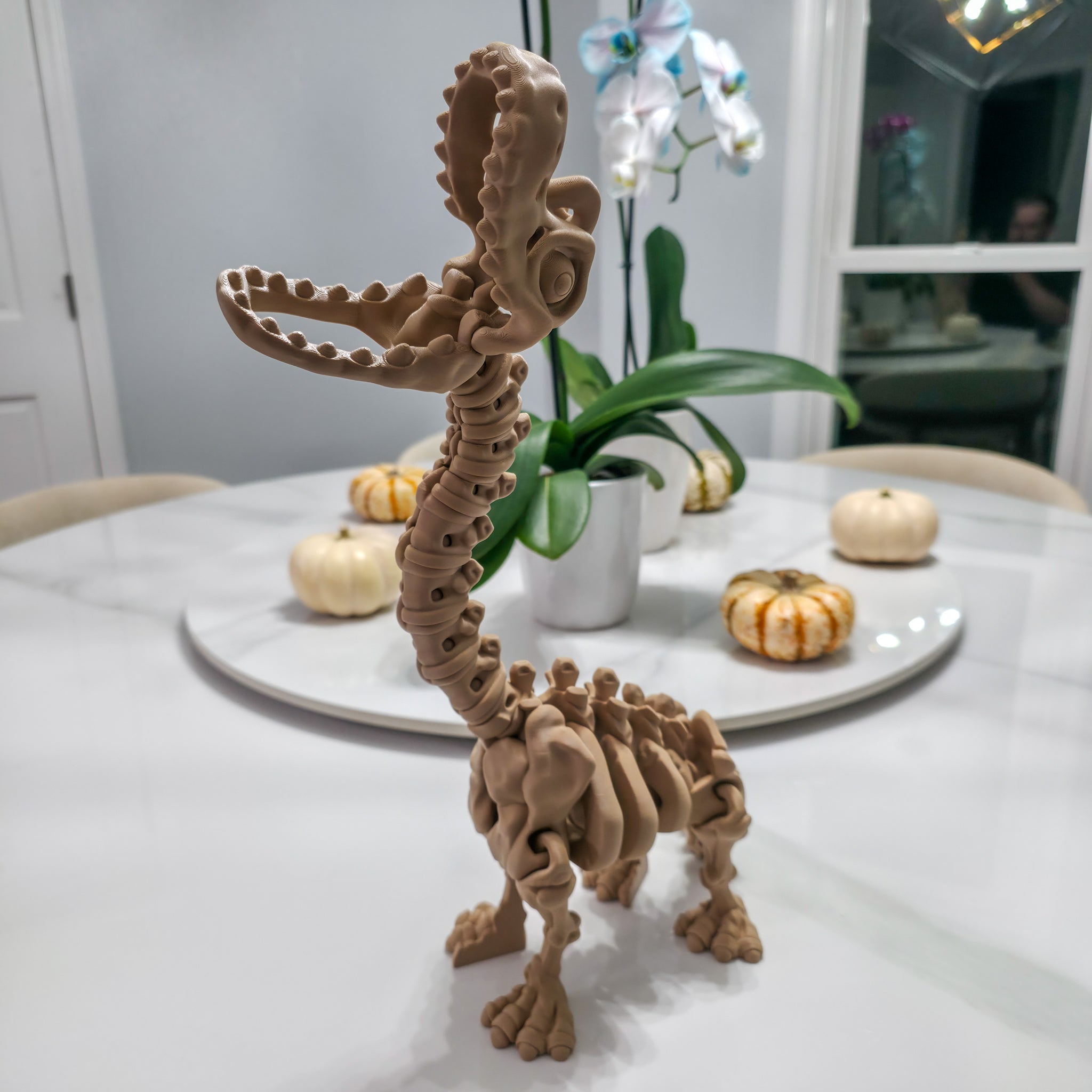 Flexi Skeleton Brachiosaurus | 3D Printed Fossil Collectible
