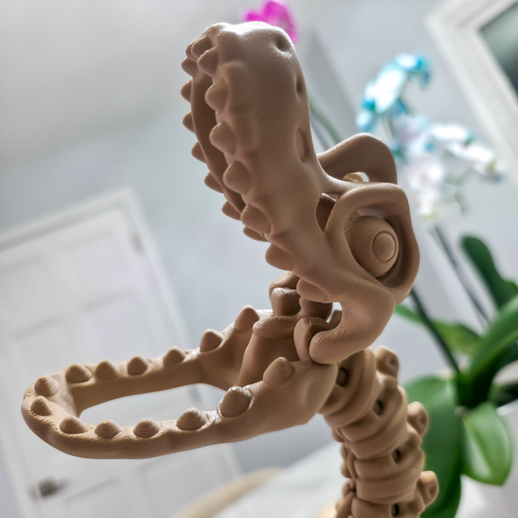 Flexi Skeleton Brachiosaurus | 3D Printed Fossil Collectible