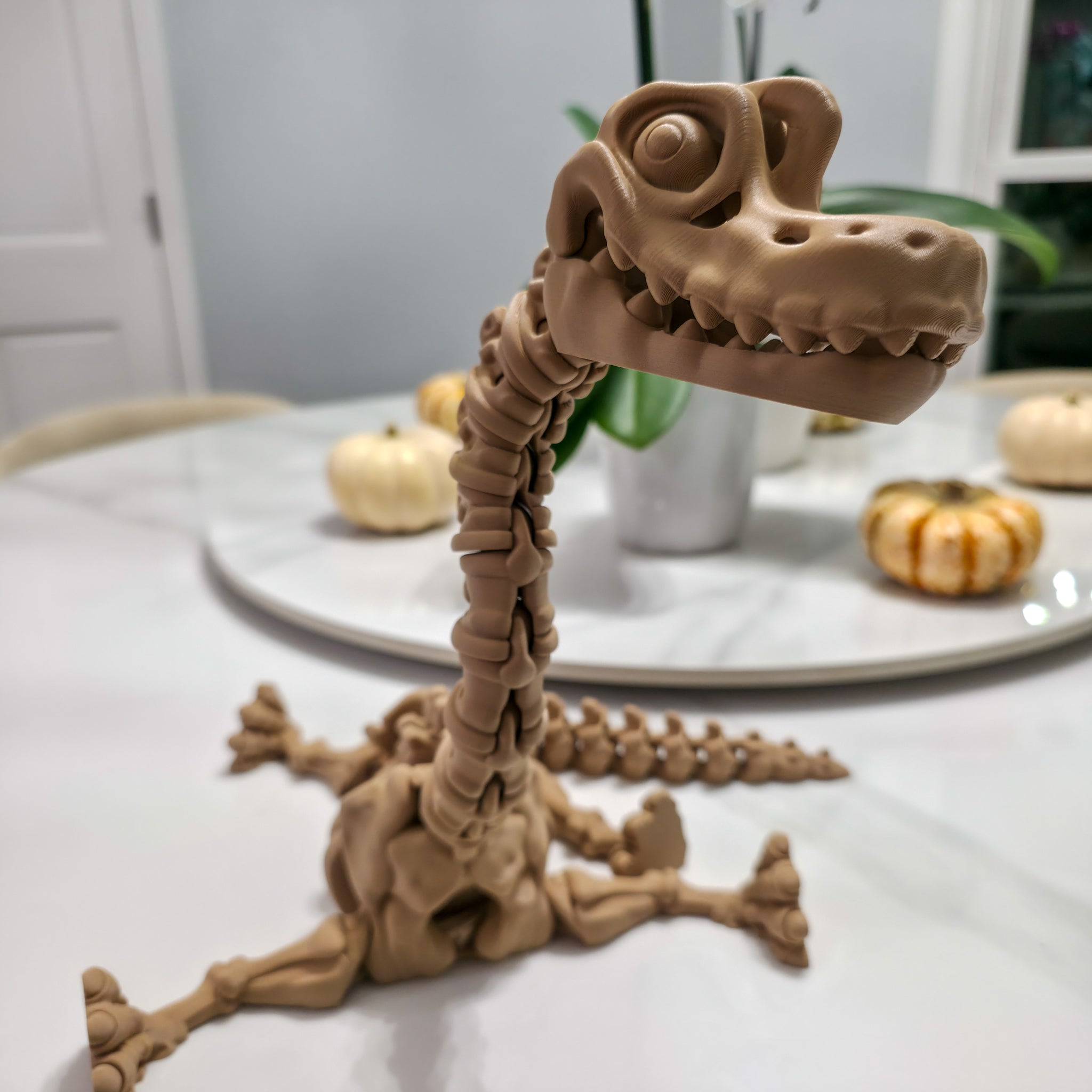 Flexi Skeleton Brachiosaurus | 3D Printed Fossil Collectible