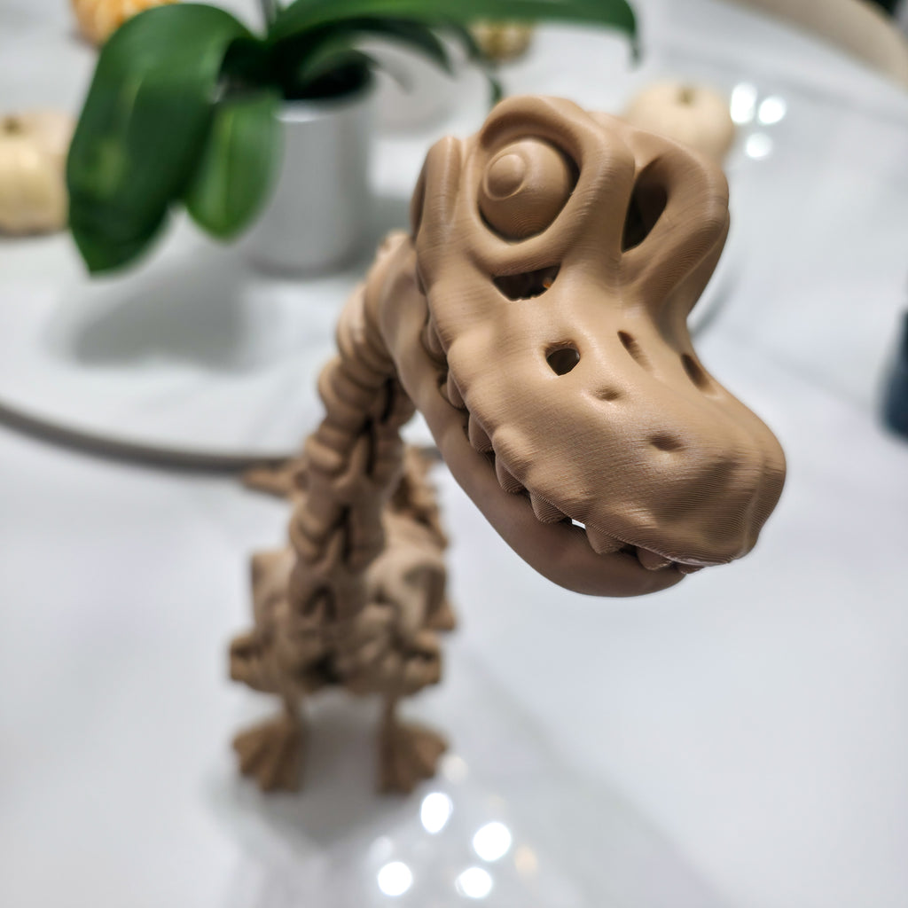 Flexi Skeleton Brachiosaurus | 3D Printed Fossil Collectible