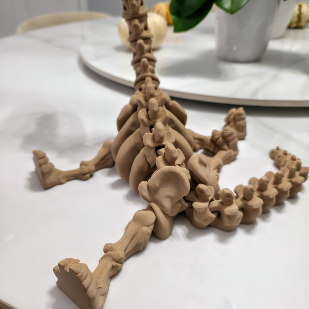 Flexi Skeleton Brachiosaurus | 3D Printed Fossil Collectible