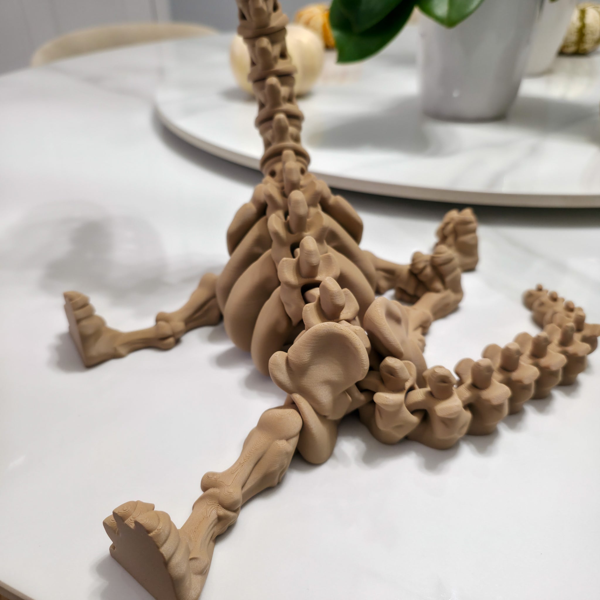 Flexi Skeleton Brachiosaurus | 3D Printed Fossil Collectible