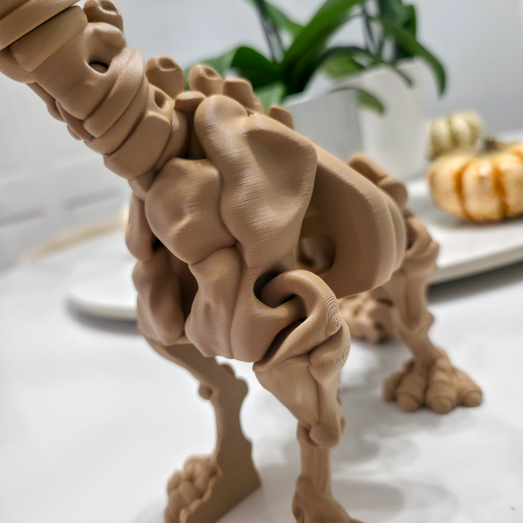 Flexi Skeleton Brachiosaurus | 3D Printed Fossil Collectible