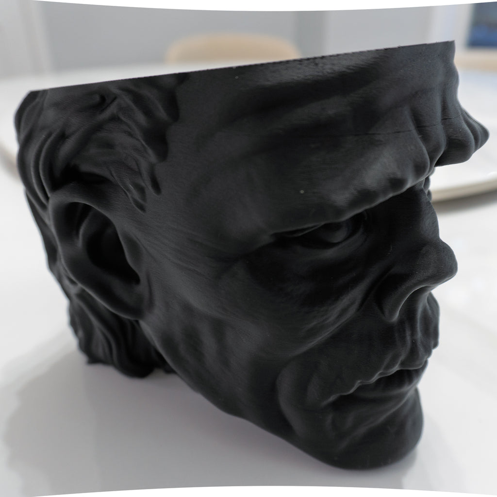 Frankenstein’s Monster Candy Bowl – 3D Printed Halloween Decor, Horror Movie Treat Holder, Gothic Desk Organizer