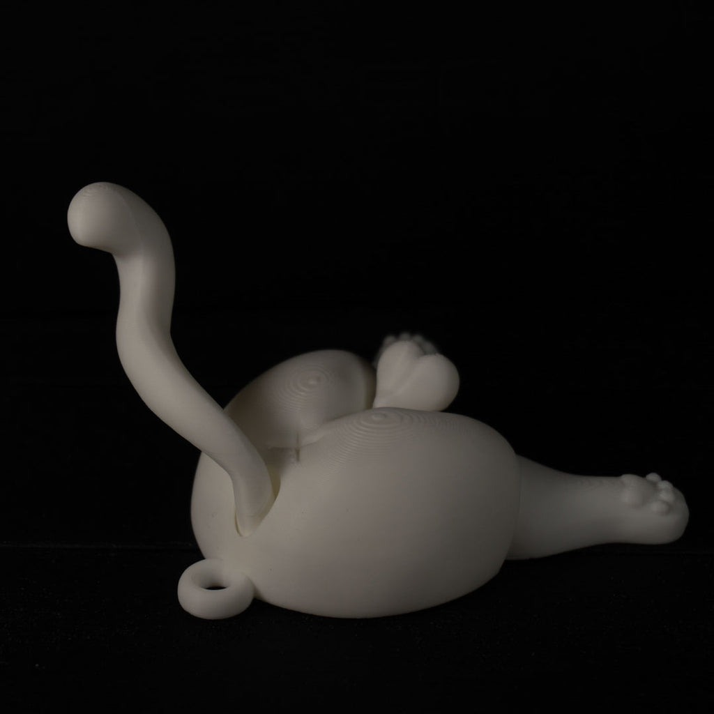 Funny Cat Ornament | 3D Printed Comedy Decor
