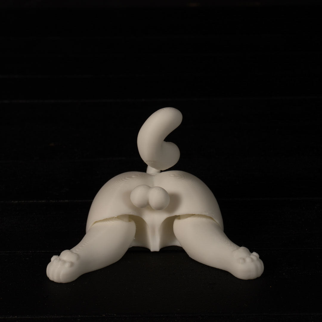 Funny Cat Ornament | 3D Printed Comedy Decor