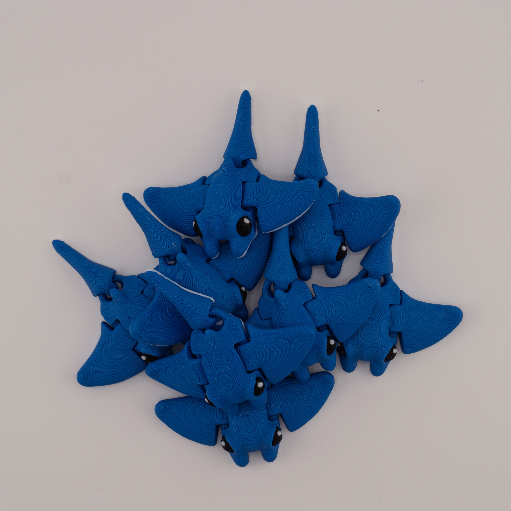 Hatchling Manta – Articulated Mini Sea Creature | About 2" Wide