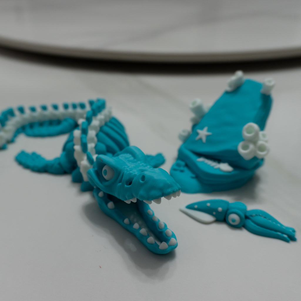Flexi Skeleton Mosasaurus | Articulating Dinosaur