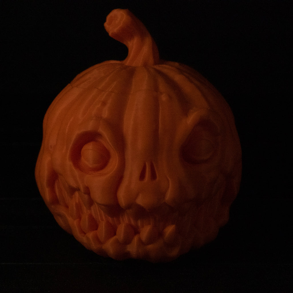 Grin 'n Gourd | Pumpkin Candy Bowl with Removable Lid