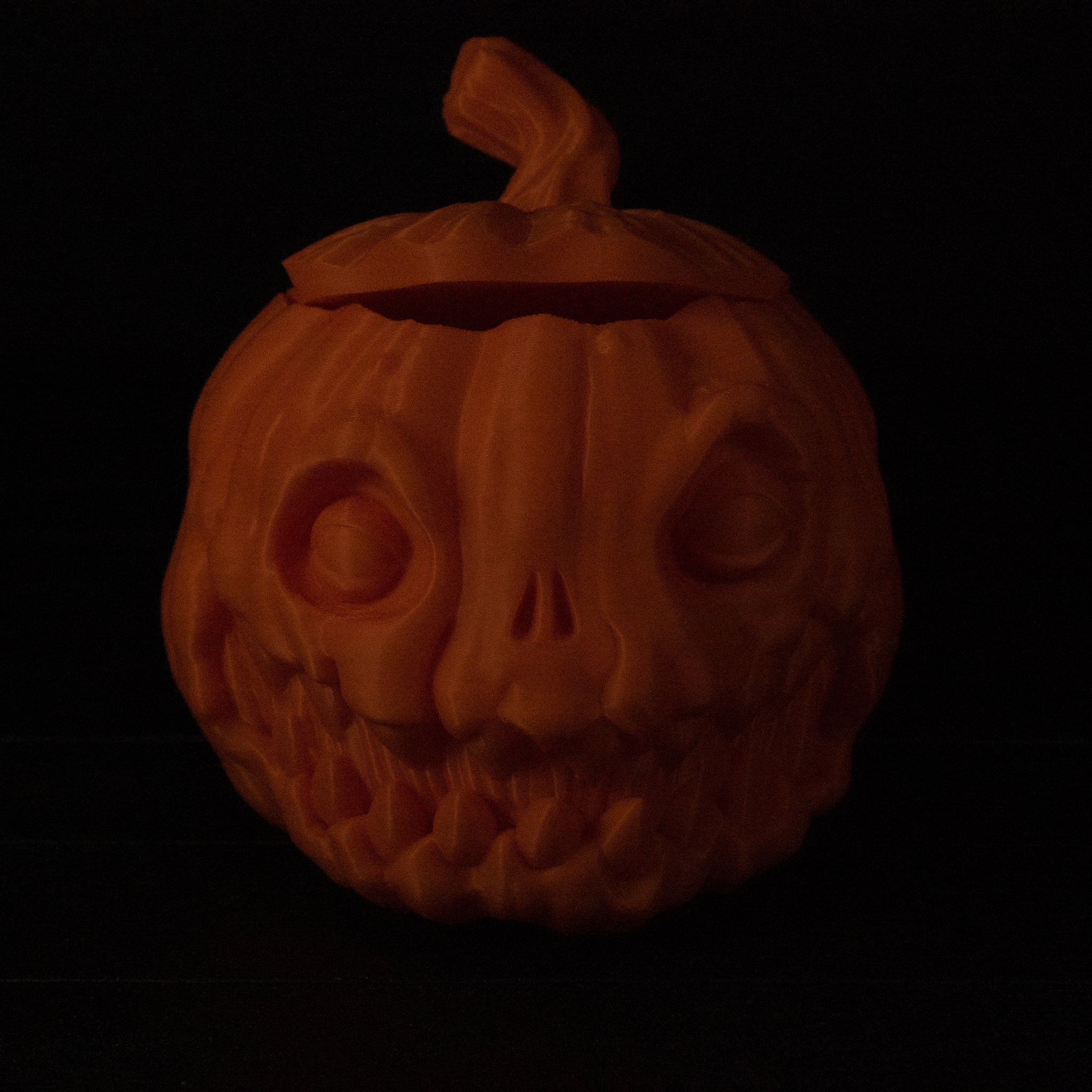 Grin 'n Gourd | Pumpkin Candy Bowl with Removable Lid