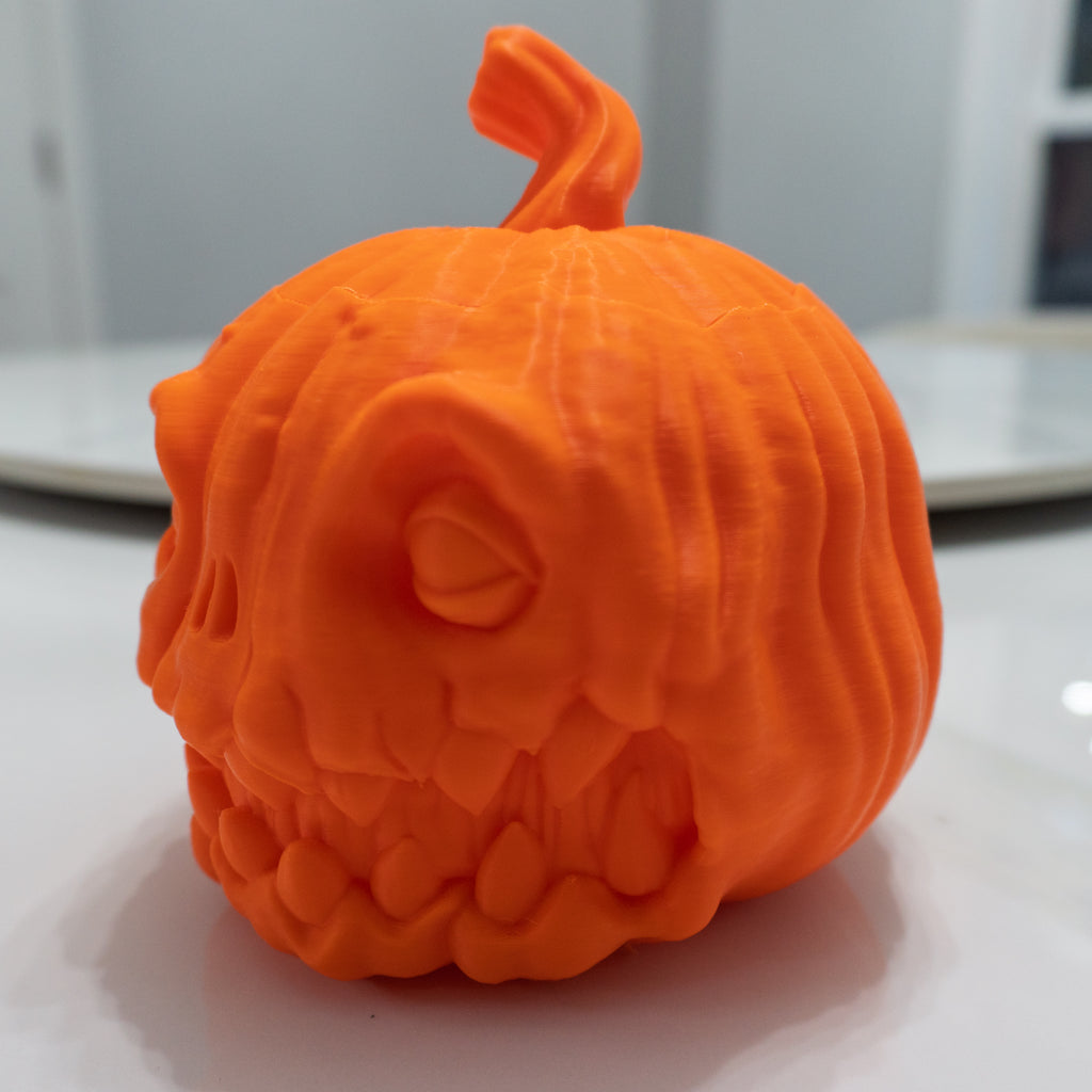 Grin 'n Gourd | Pumpkin Candy Bowl with Removable Lid