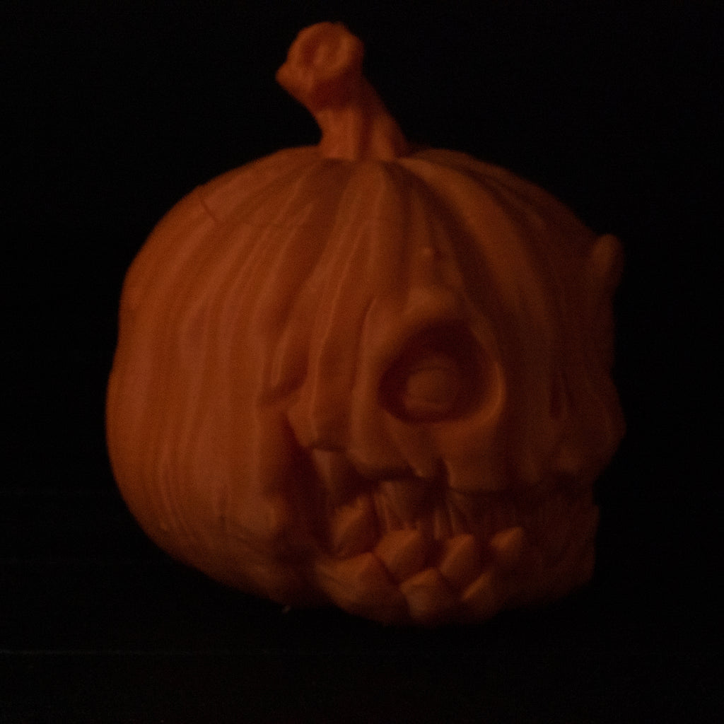 Grin 'n Gourd | Pumpkin Candy Bowl with Removable Lid