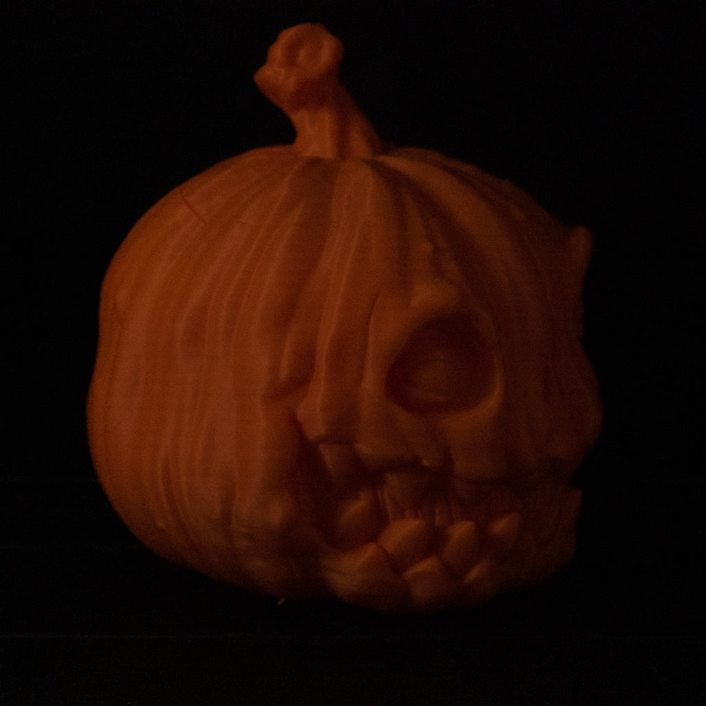 Grin 'n Gourd | Pumpkin Candy Bowl with Removable Lid