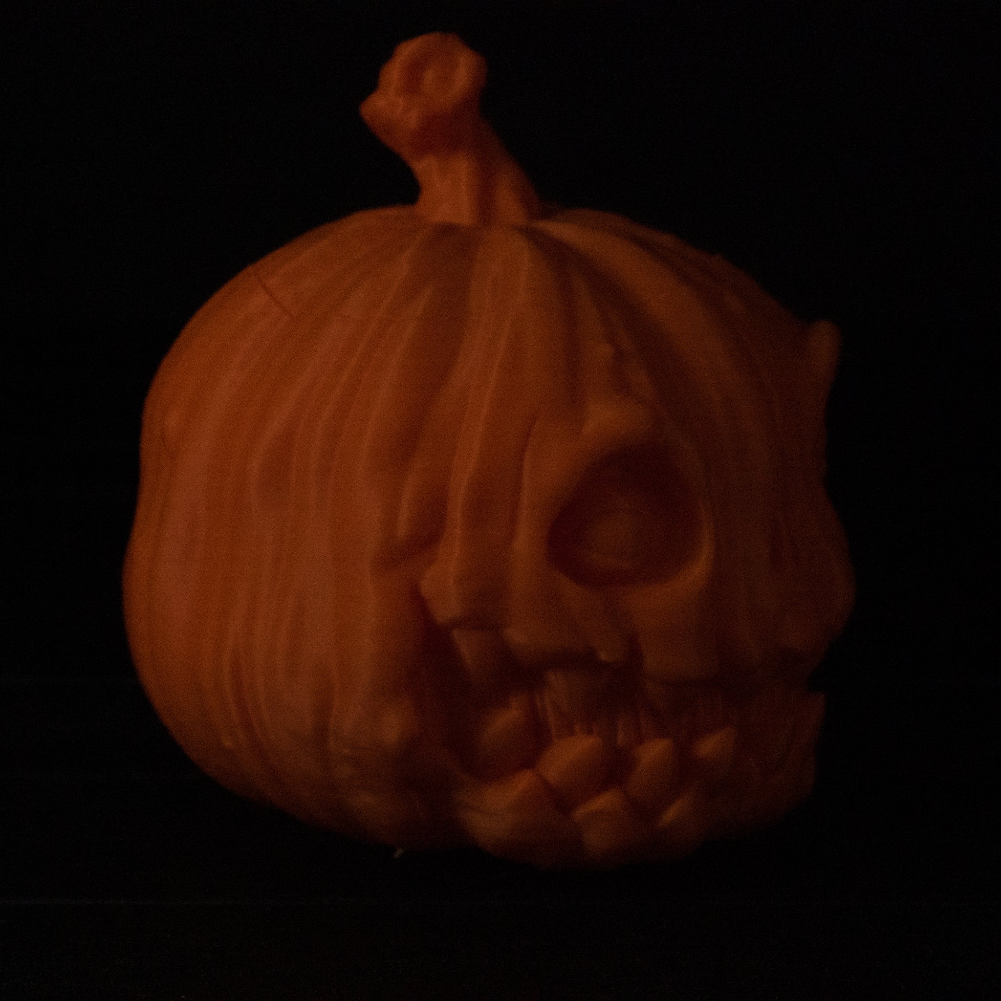 Grin 'n Gourd | Pumpkin Candy Bowl with Removable Lid