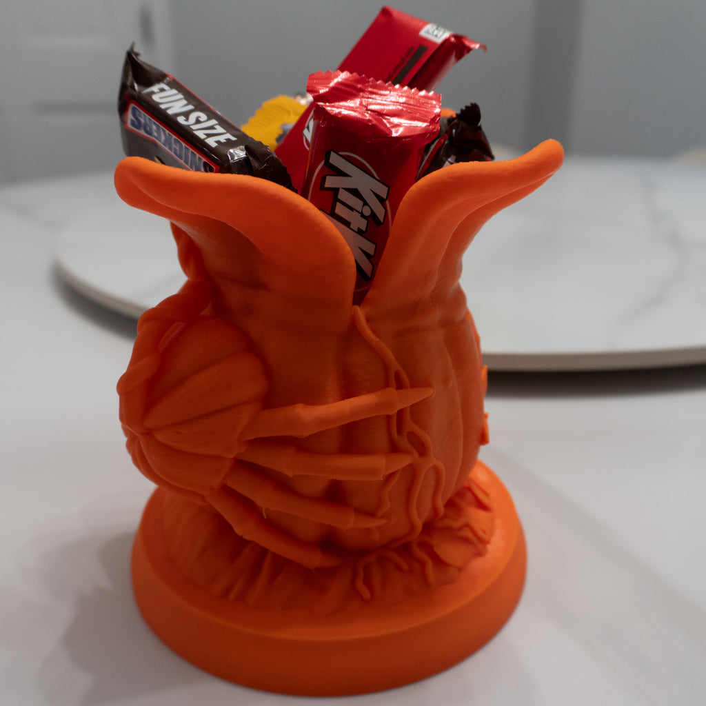 Pumpkin Bloom Vase | Halloween Planter or Candle Holder