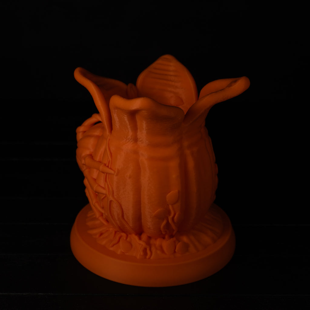 Pumpkin Bloom Vase | Halloween Planter or Candle Holder