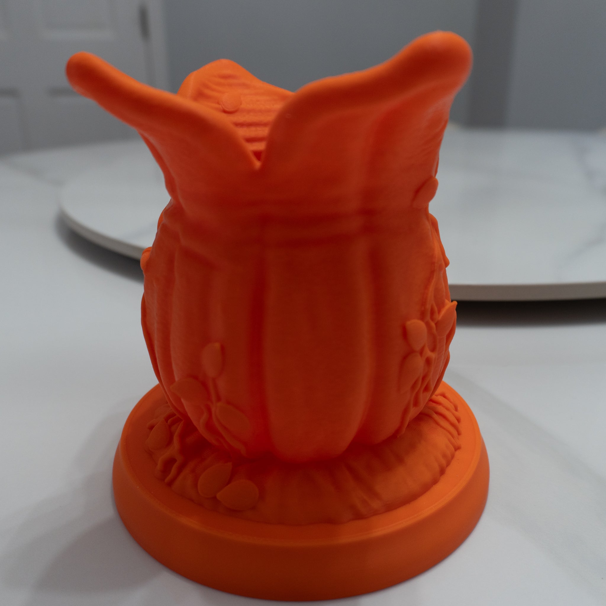 Pumpkin Bloom Vase | Halloween Planter or Candle Holder