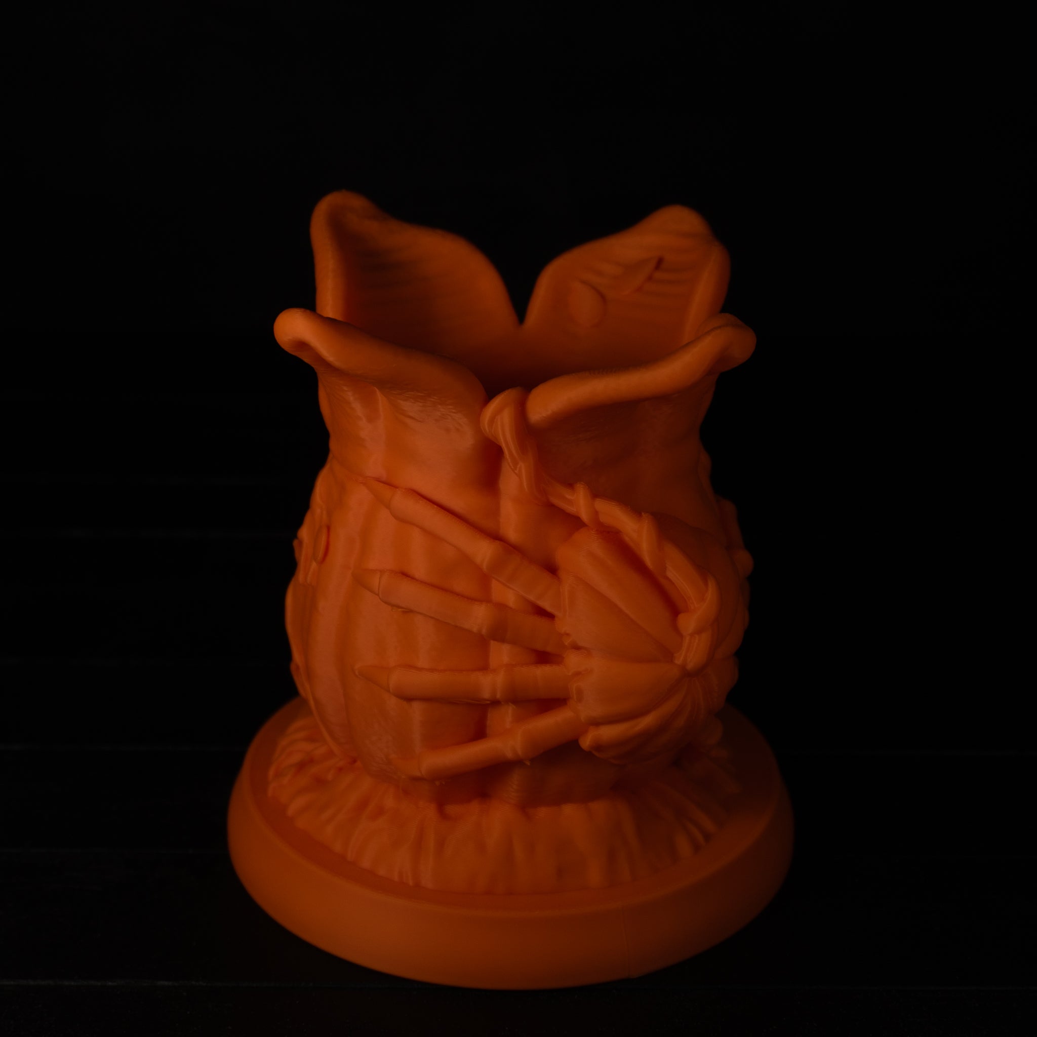 Pumpkin Bloom Vase | Halloween Planter or Candle Holder