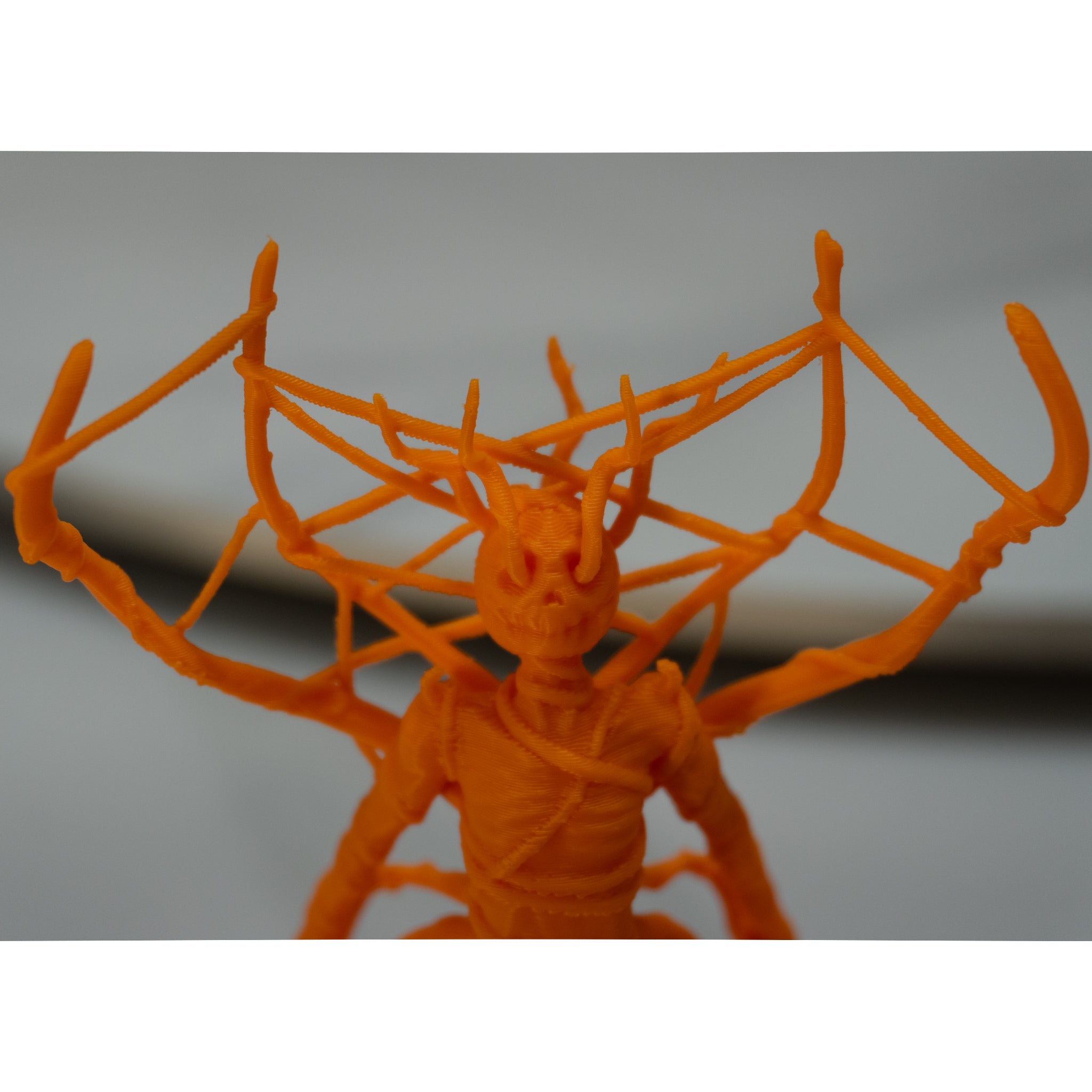 Pumpkin Warden | Halloween Figurine with Vine Wings