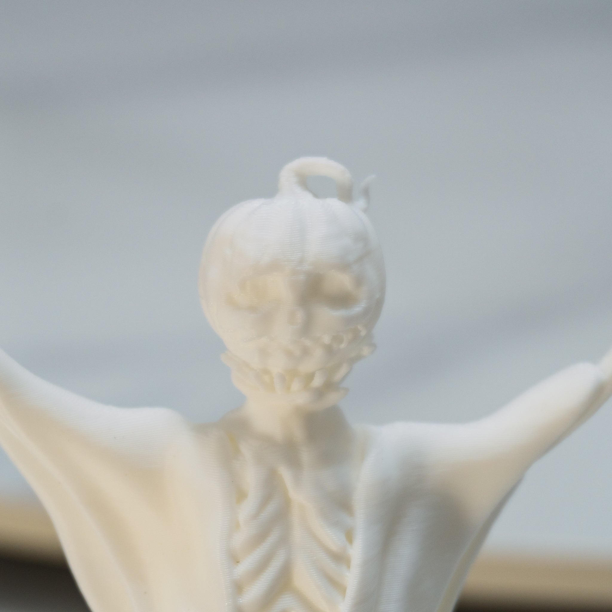 Pumpkin Preacher | Halloween Statue with Outstretched Arms