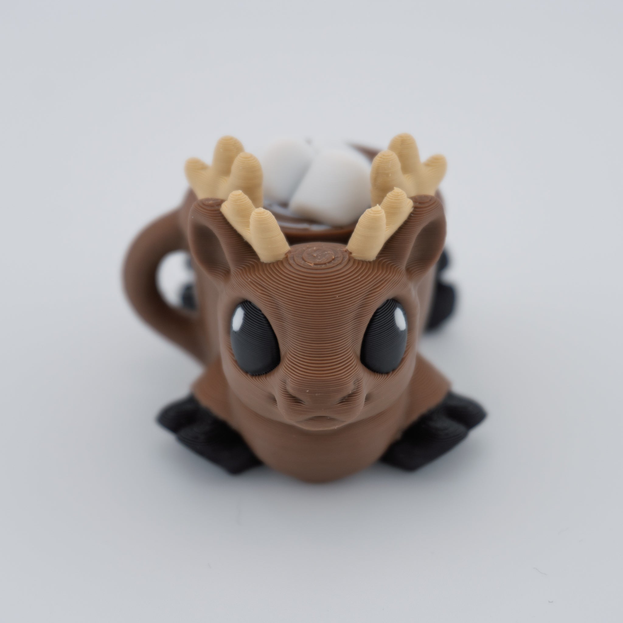 Reindeer Keyboard Clicker Fidget | Hidden Mechanical Switch Desk Toy