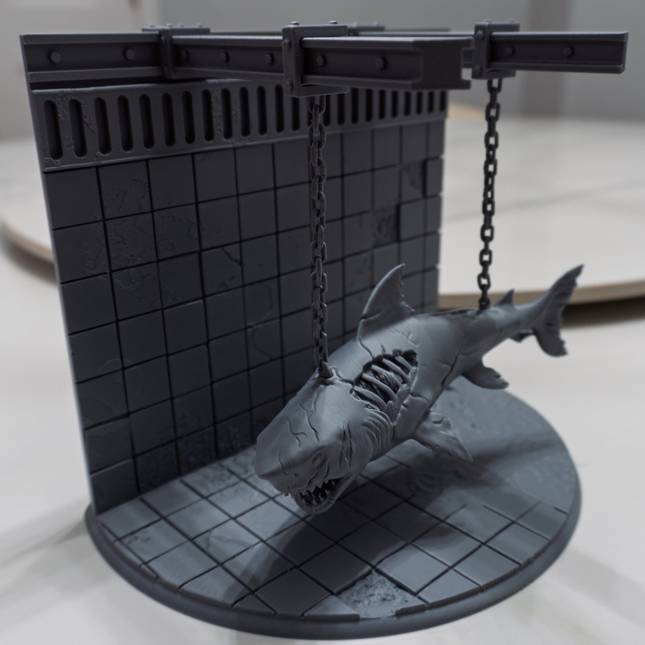 The Containment | Shark Diorama Display