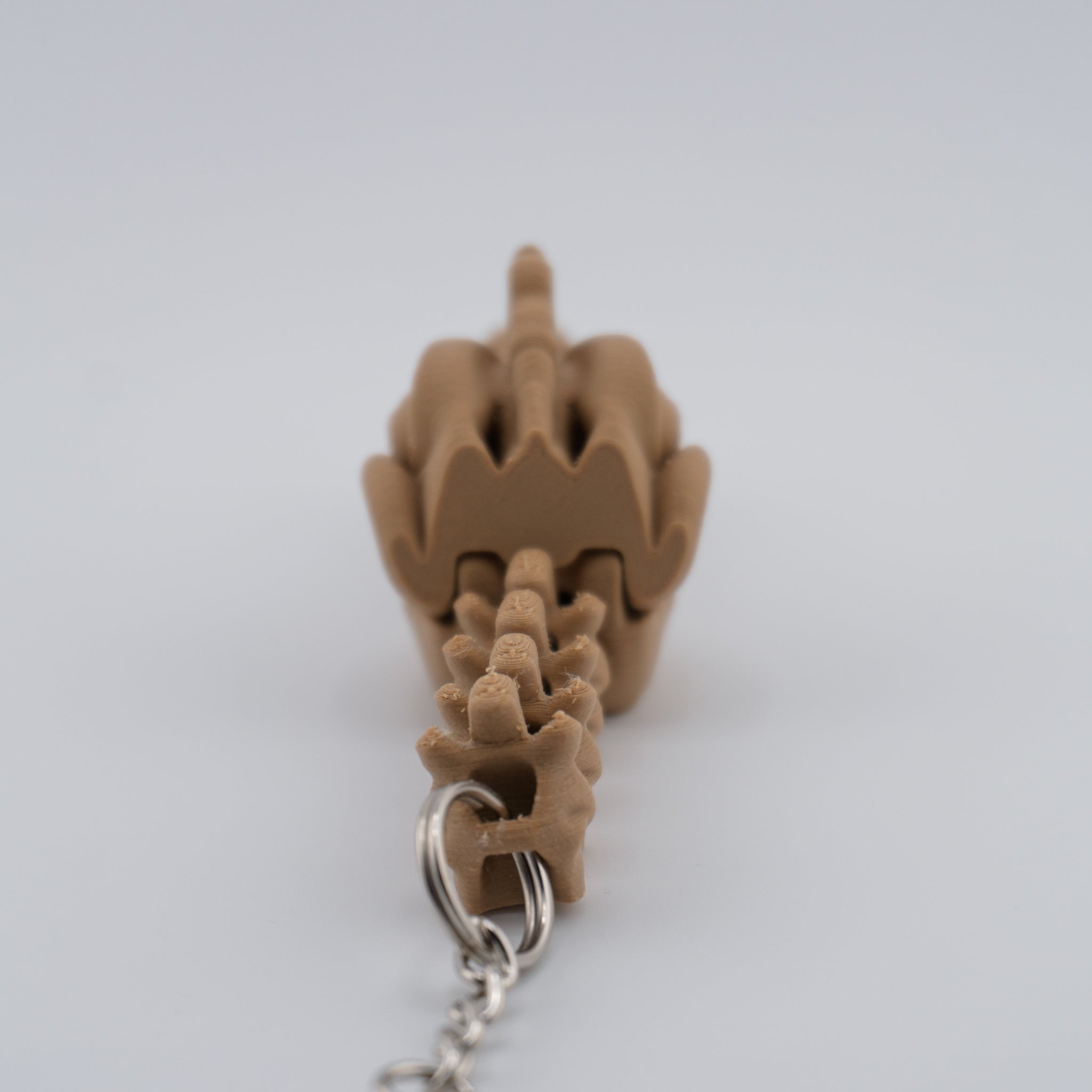 Skeleton Spinosaurus Keychain – Articulated Dinosaur Fidget | 3D Printed Mini Fossil Toy