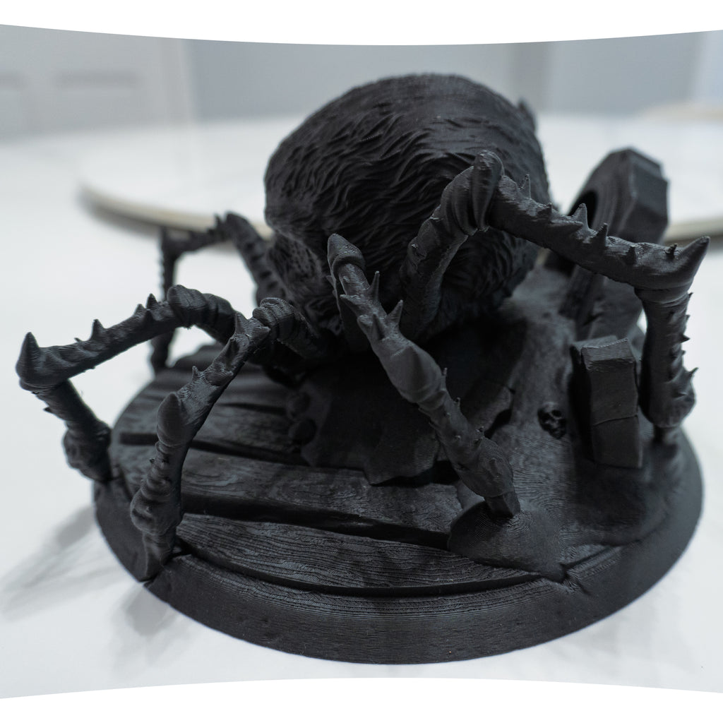 Skull Spider Diorama | Horror Display Statue