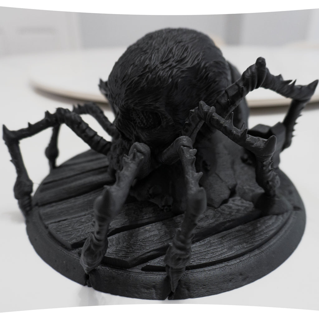 Skull Spider Diorama | Horror Display Statue