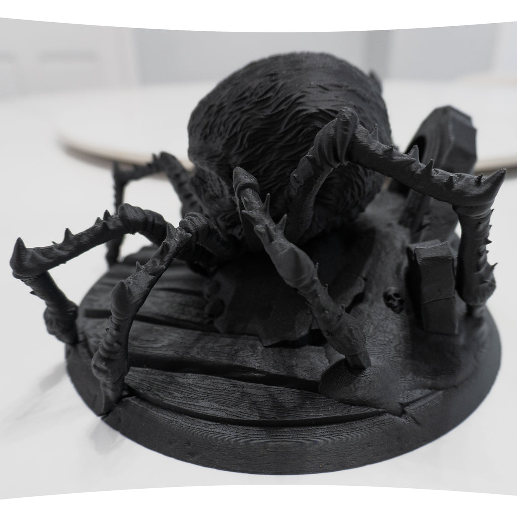 Skull Spider Diorama | Horror Display Statue