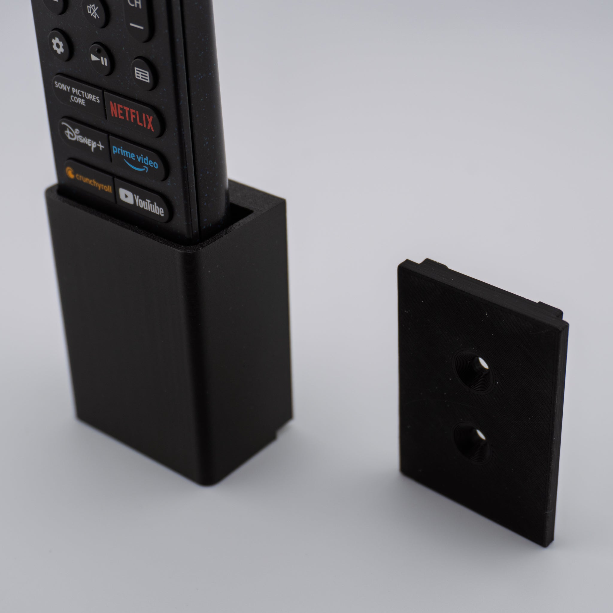 Sony Bravia Remote Wall Mount | Includes Screws & Adhesive Tape | Space-Saving Holder