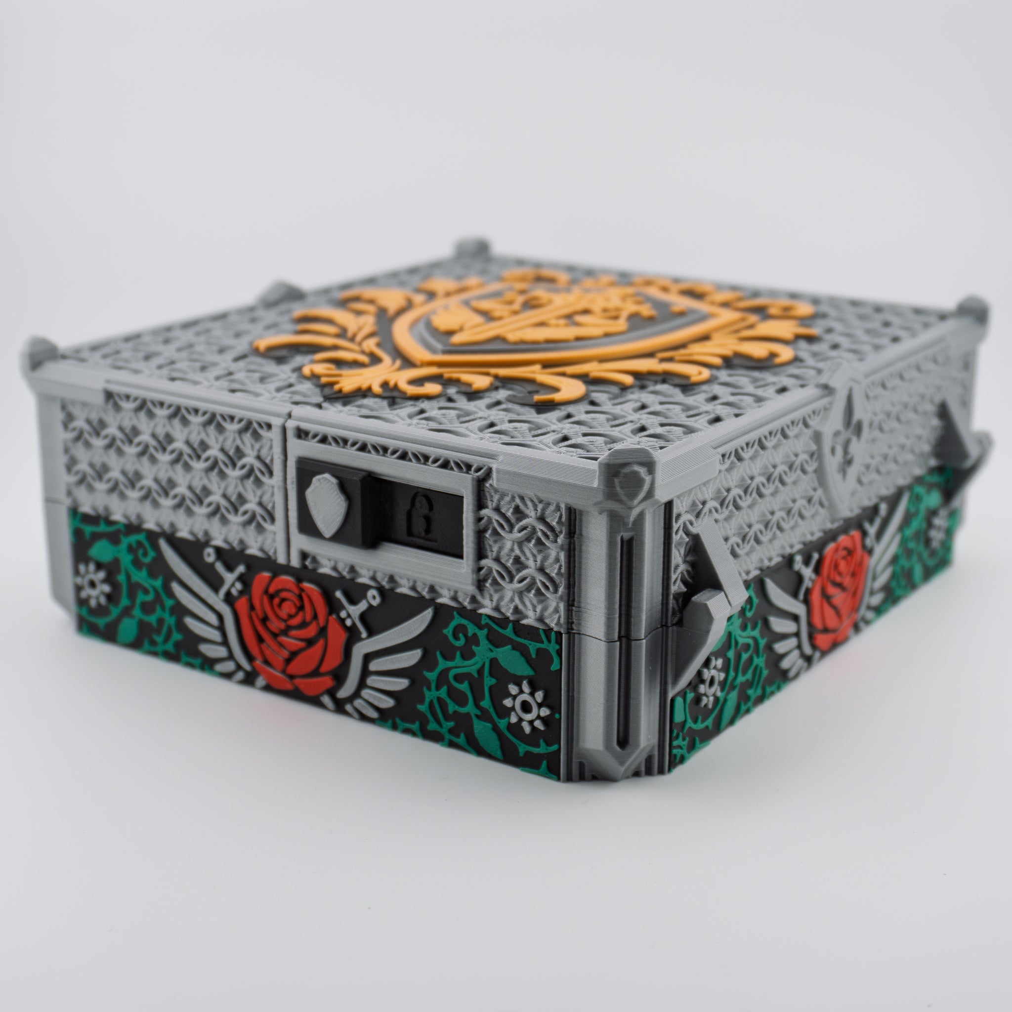 Superior Tracking Chest – Ultimate 3D Printed DND Stat Keeper and Dice Box