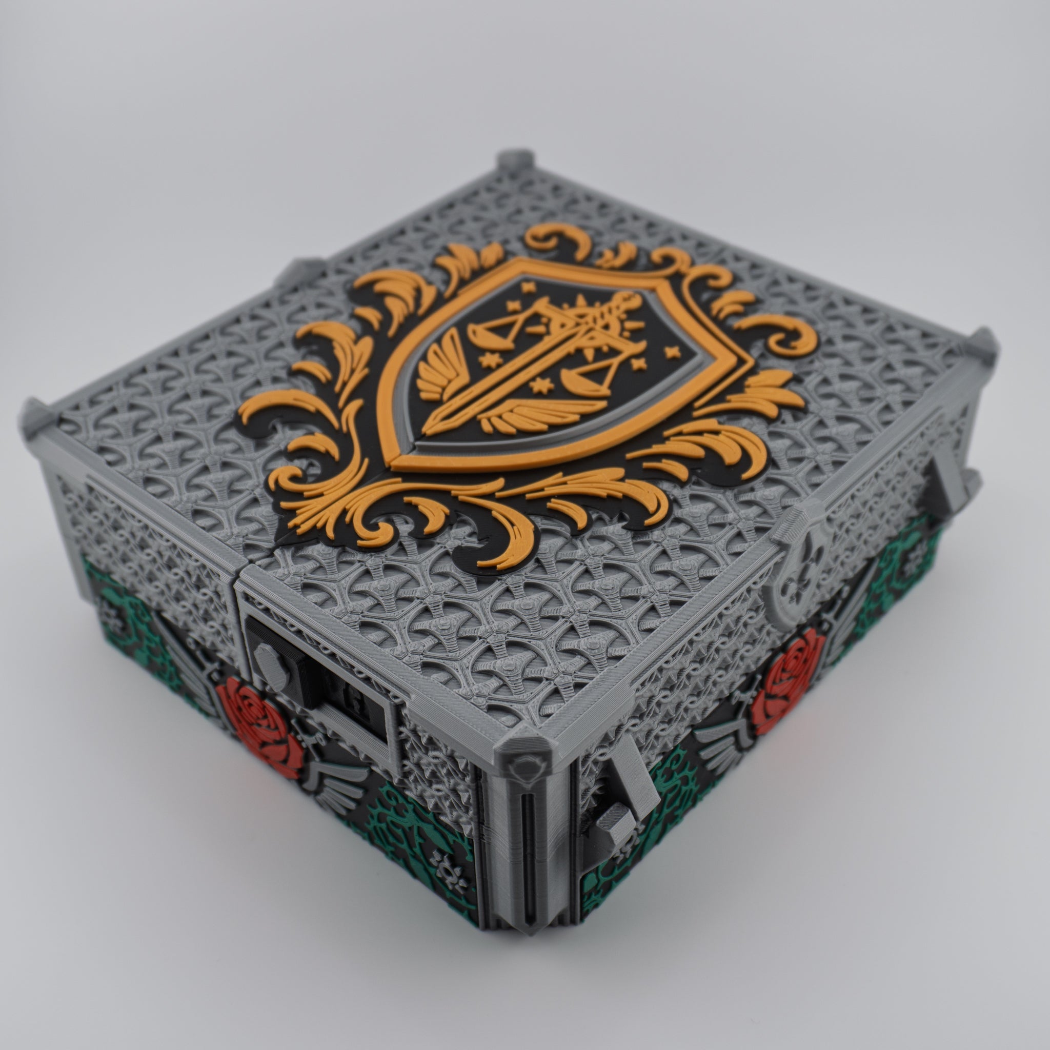 Superior Tracking Chest – Ultimate 3D Printed DND Stat Keeper and Dice Box