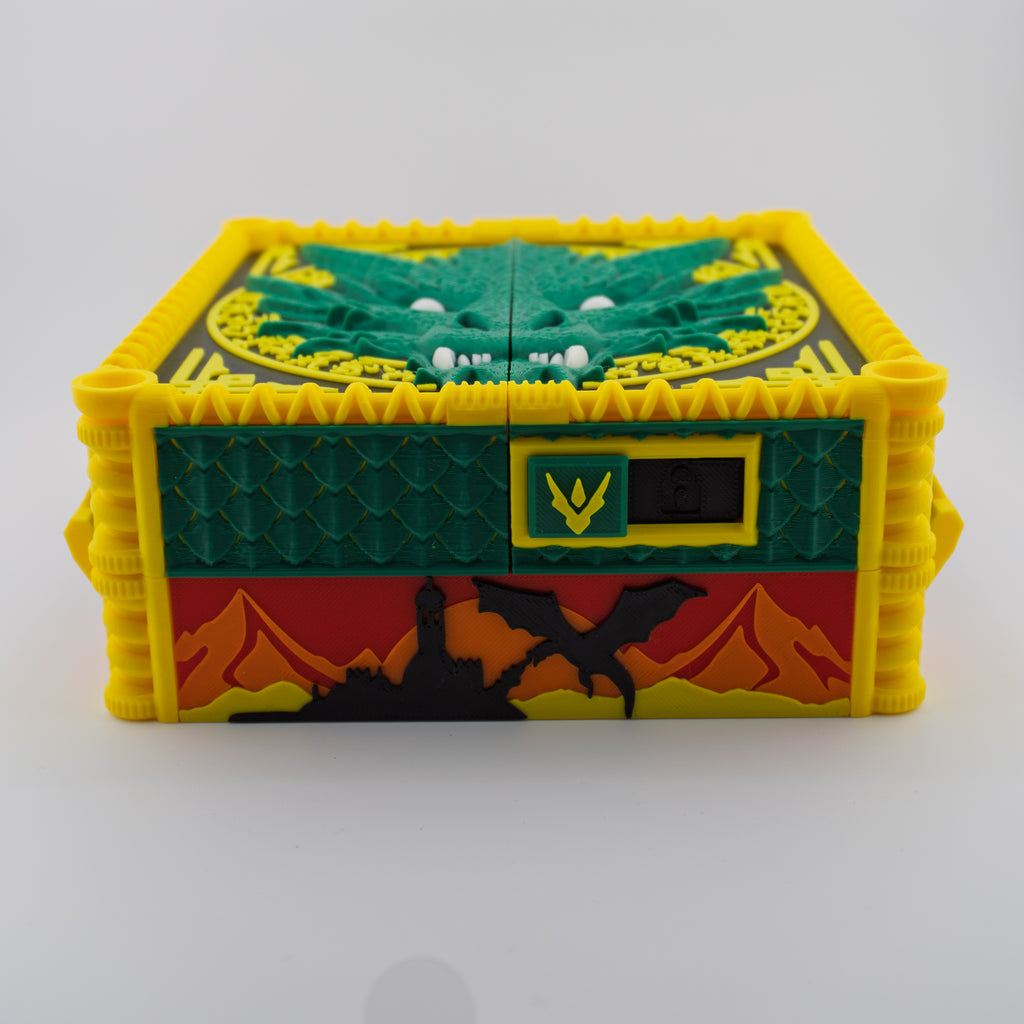 Superior Tracking Chest – Ultimate 3D Printed DND Stat Keeper and Dice Box