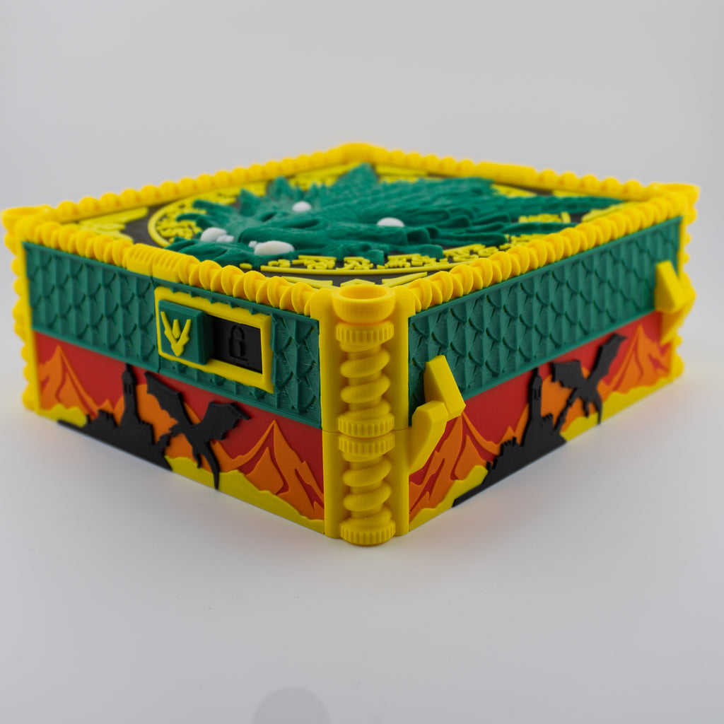 Superior Tracking Chest – Ultimate 3D Printed DND Stat Keeper and Dice Box