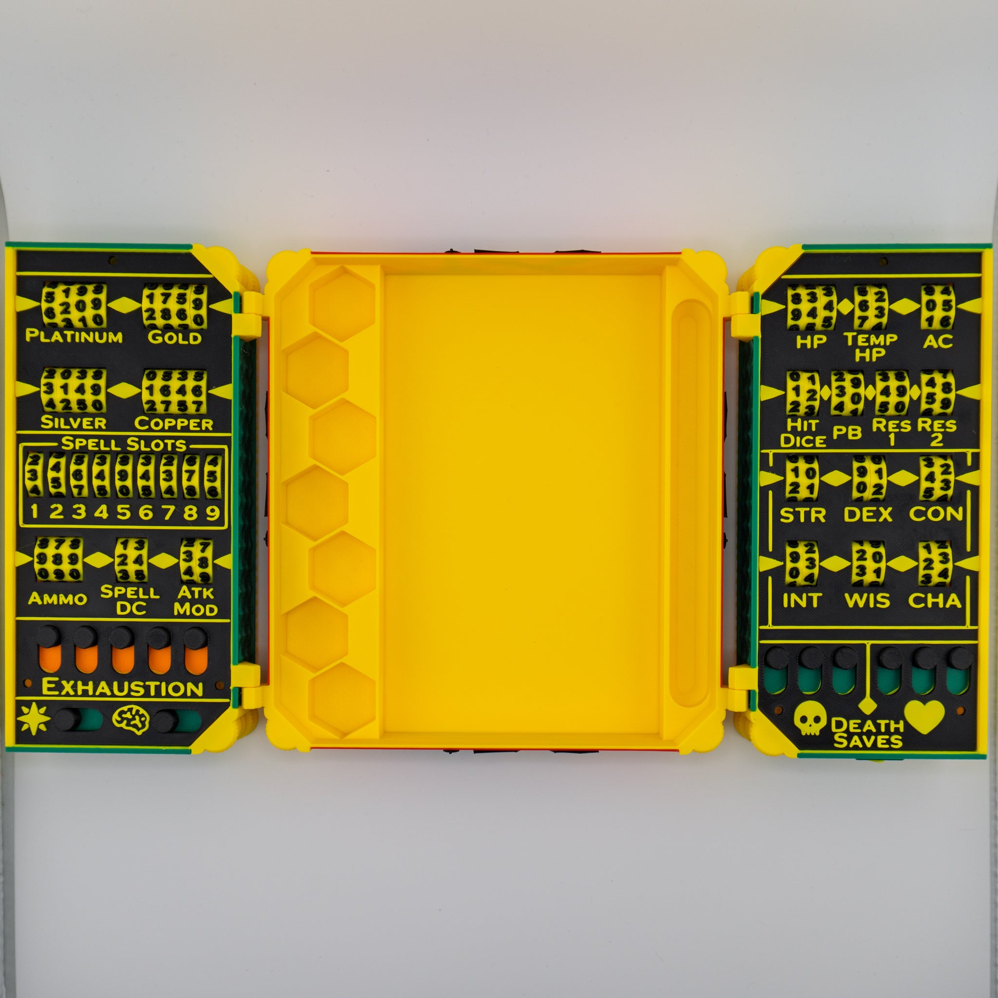 Superior Tracking Chest – Ultimate 3D Printed DND Stat Keeper and Dice Box