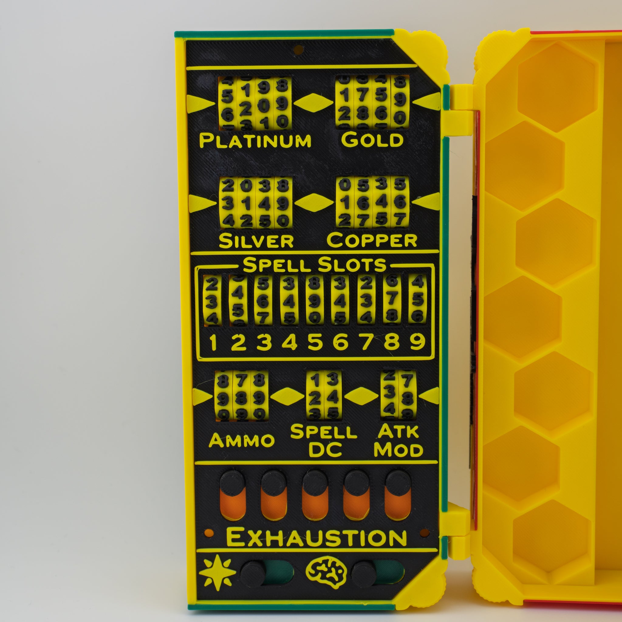 Superior Tracking Chest – Ultimate 3D Printed DND Stat Keeper and Dice Box