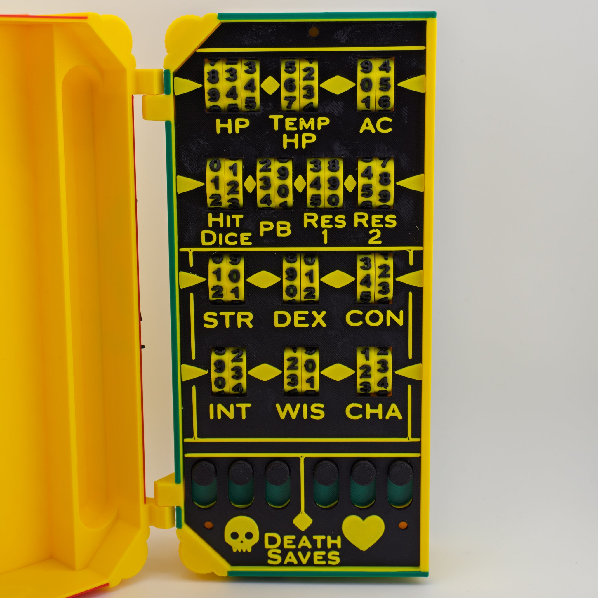 Superior Tracking Chest – Ultimate 3D Printed DND Stat Keeper and Dice Box