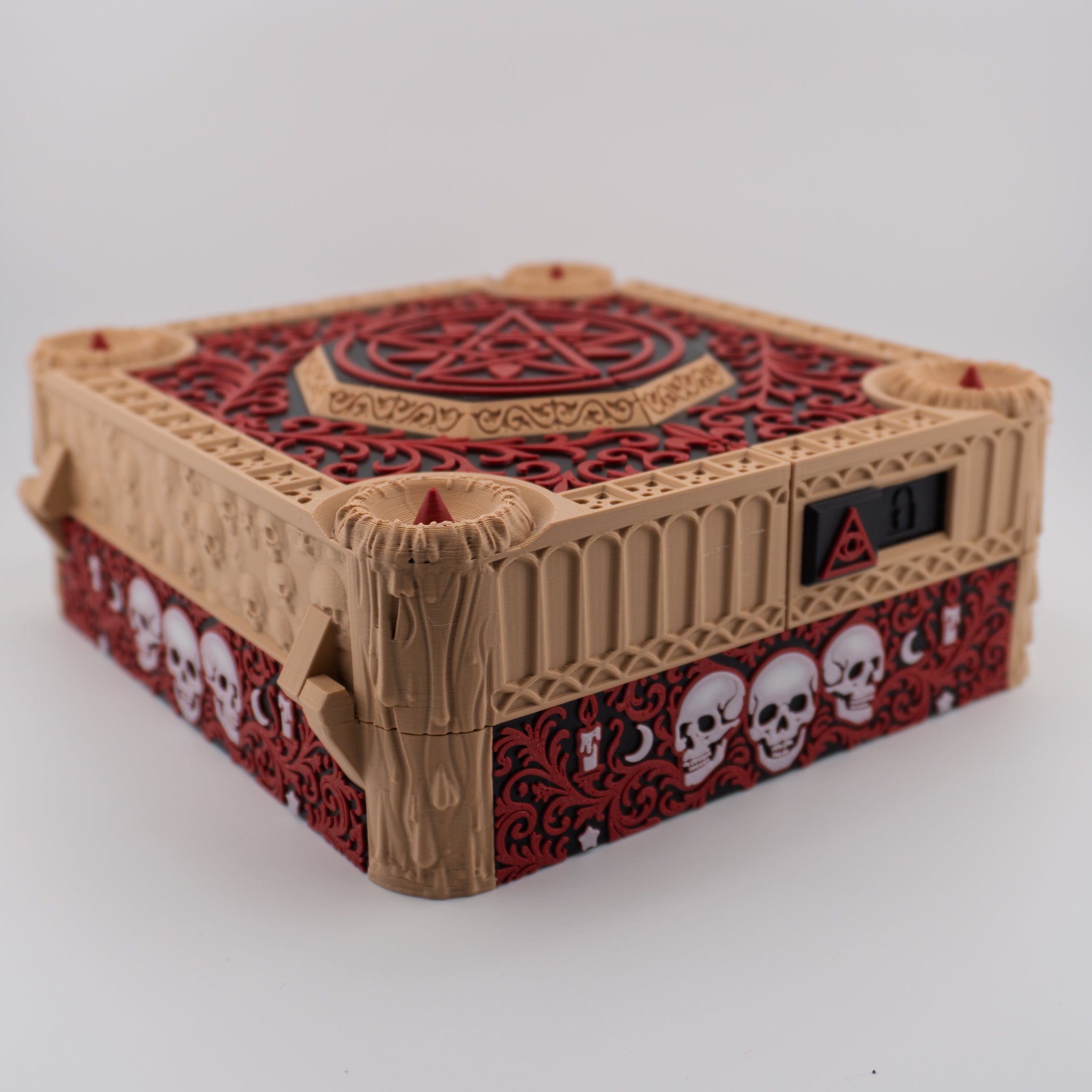 Superior Tracking Chest – Ultimate 3D Printed DND Stat Keeper and Dice Box