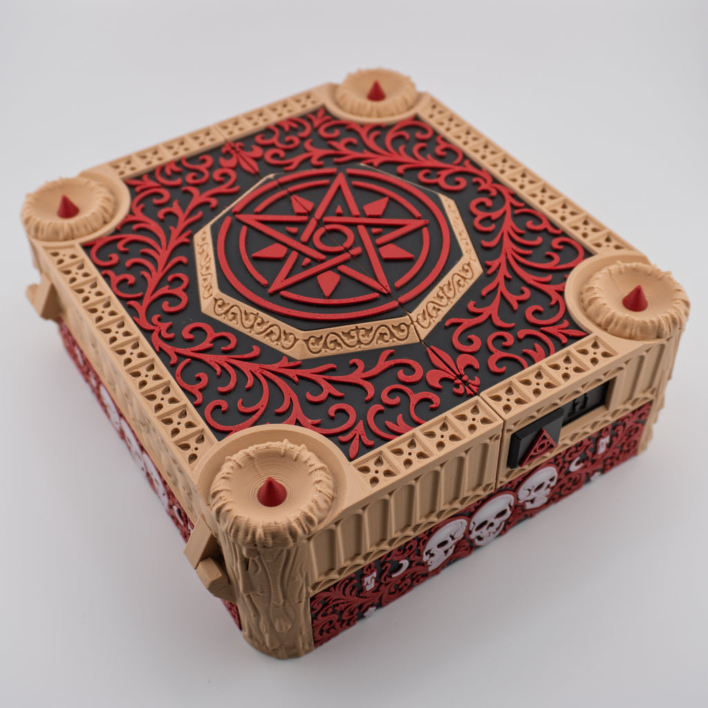 Superior Tracking Chest – Ultimate 3D Printed DND Stat Keeper and Dice Box