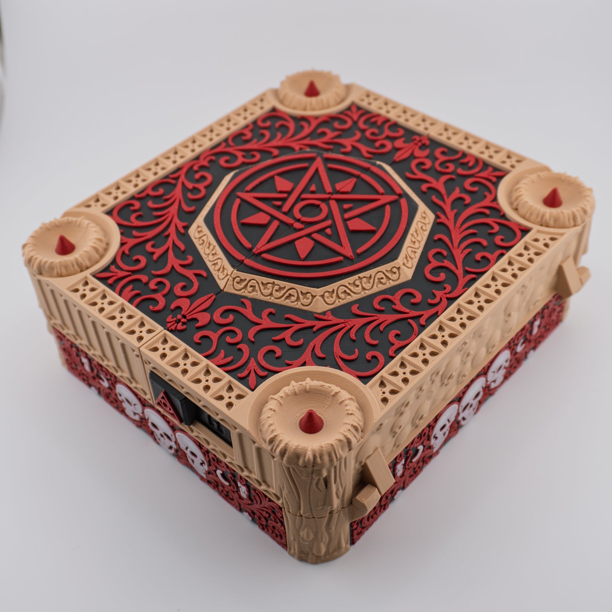 Superior Tracking Chest – Ultimate 3D Printed DND Stat Keeper and Dice Box