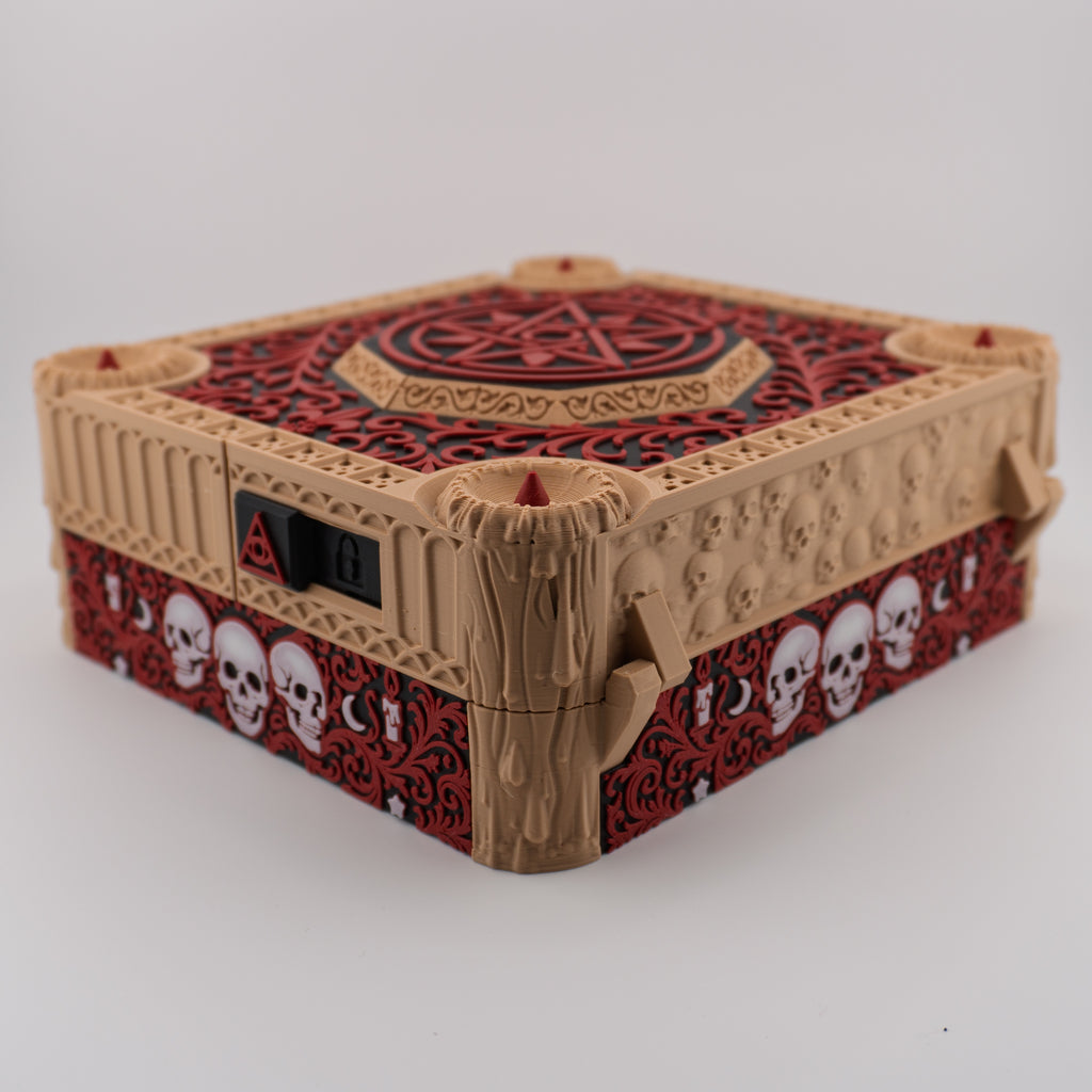 Superior Tracking Chest – Ultimate 3D Printed DND Stat Keeper and Dice Box