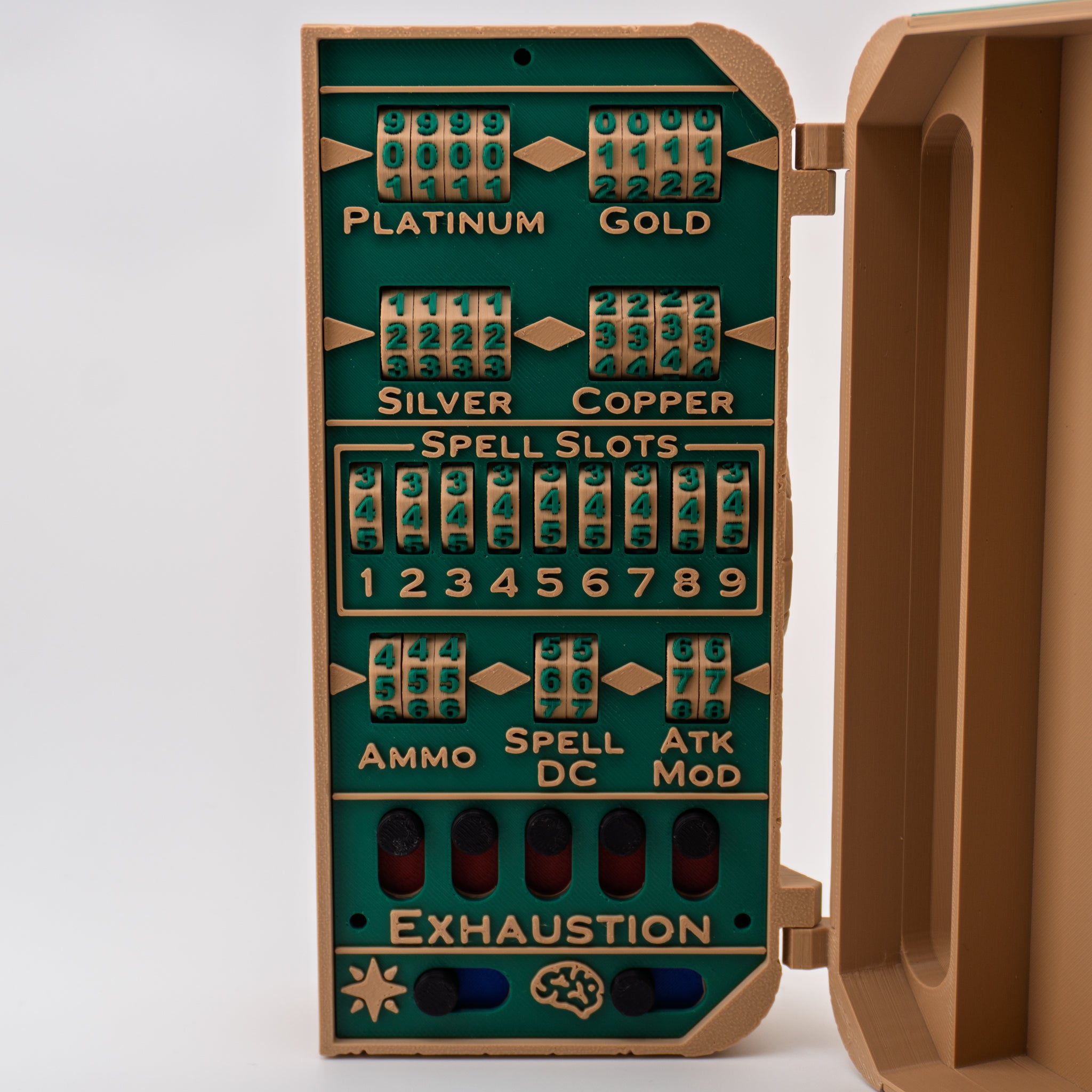 Superior Tracking Chest – Ultimate 3D Printed DND Stat Keeper and Dice Box