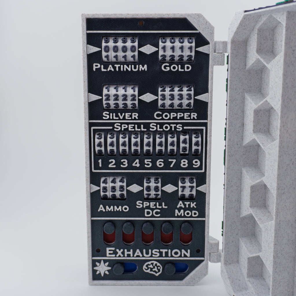 Superior Tracking Chest – Ultimate 3D Printed DND Stat Keeper and Dice Box