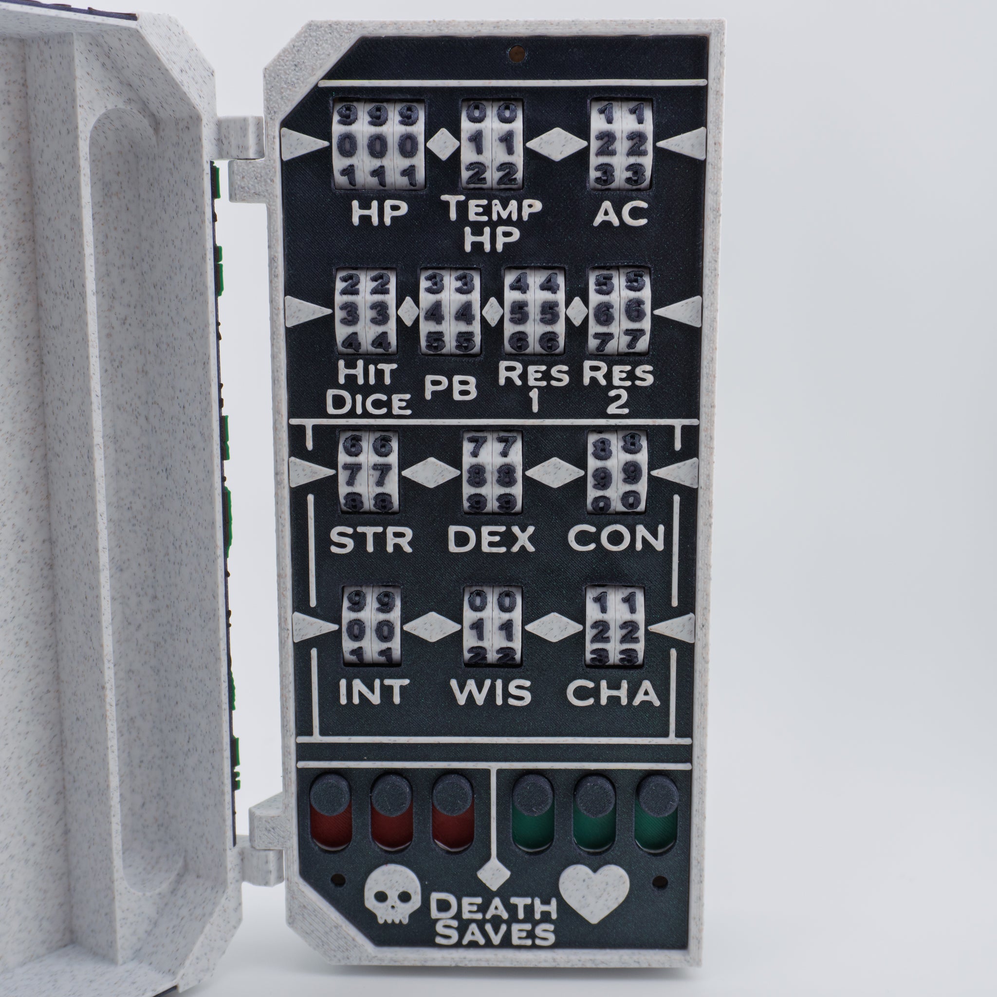 Superior Tracking Chest – Ultimate 3D Printed DND Stat Keeper and Dice Box