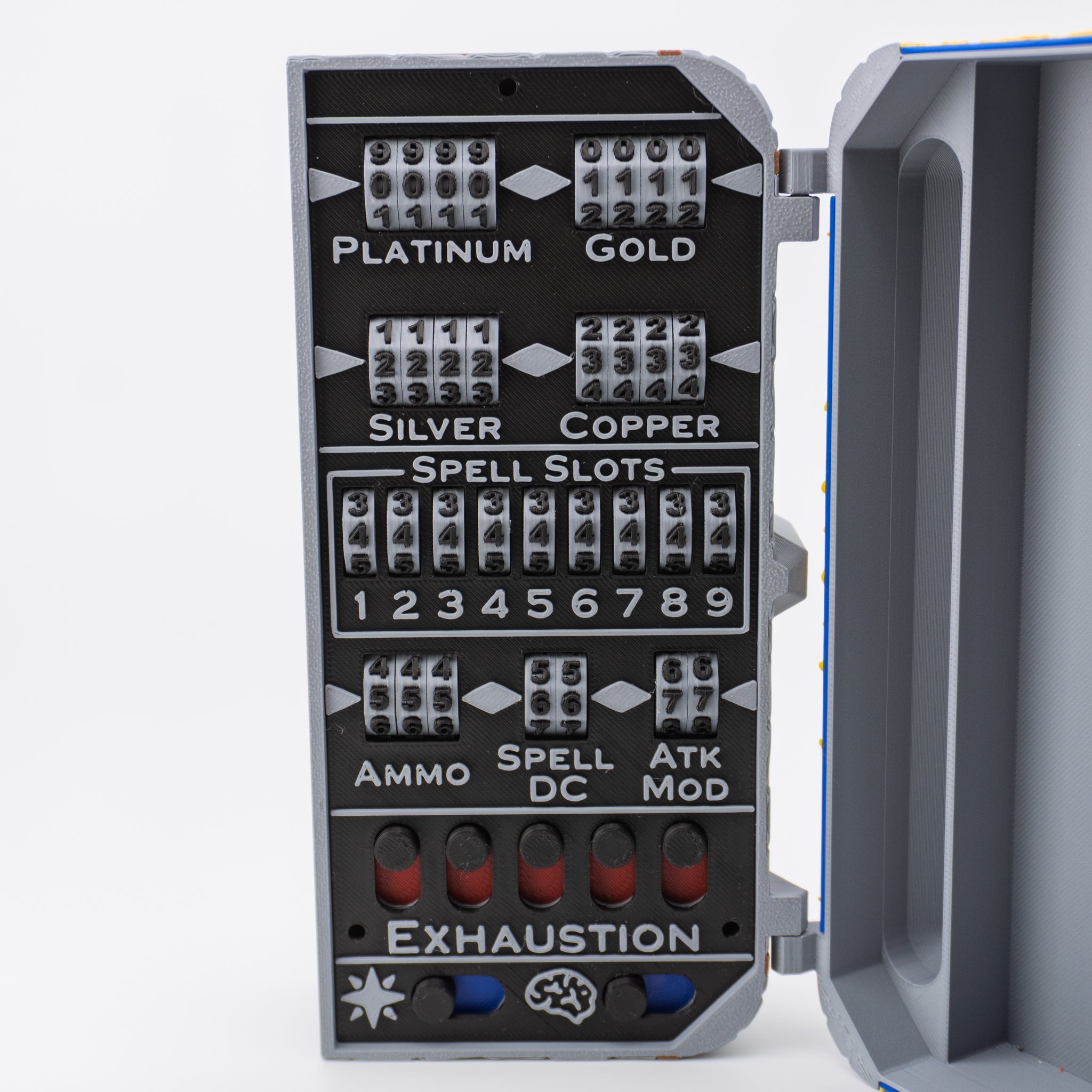 Superior Tracking Chest – Ultimate 3D Printed DND Stat Keeper and Dice Box