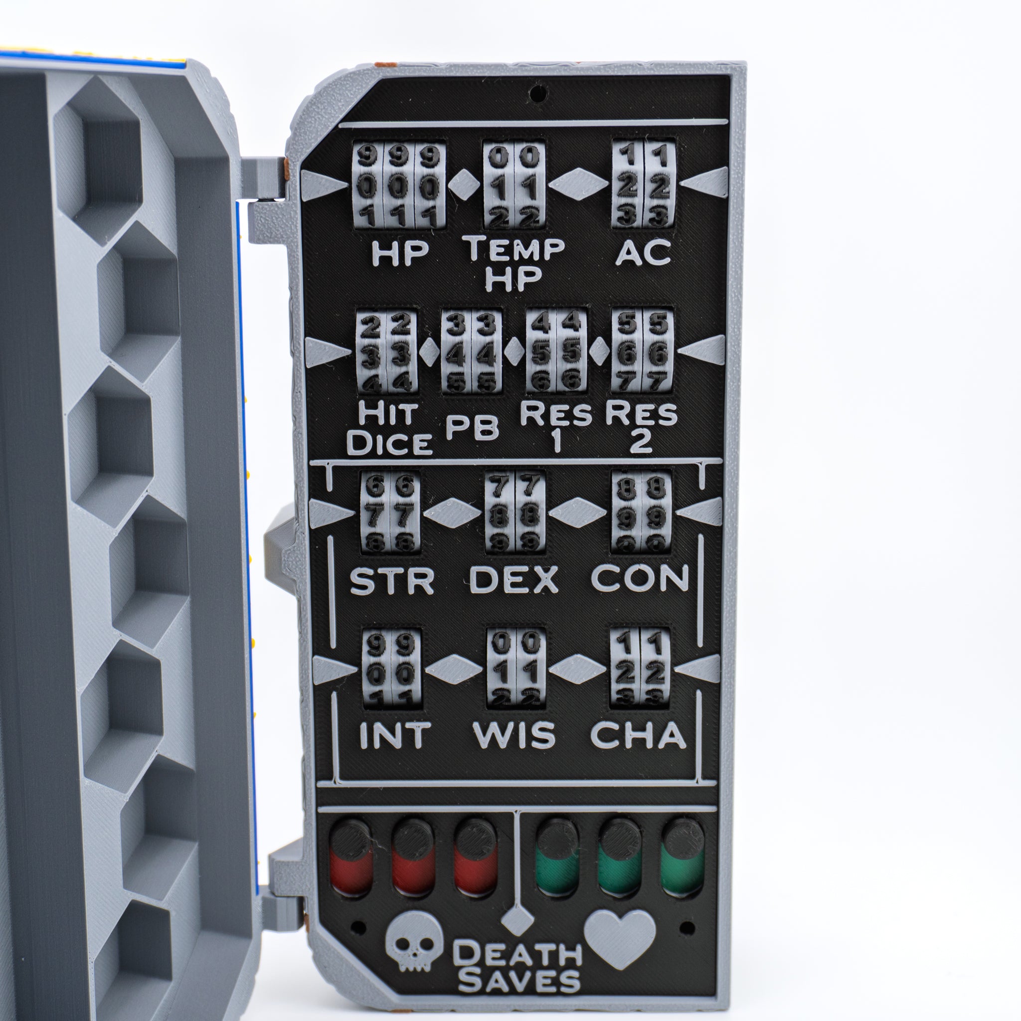 Superior Tracking Chest – Ultimate 3D Printed DND Stat Keeper and Dice Box