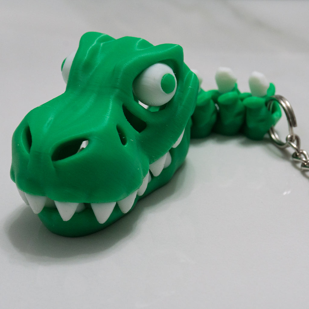T-Rex Keychain | Articulated Dino Fidget Keychain