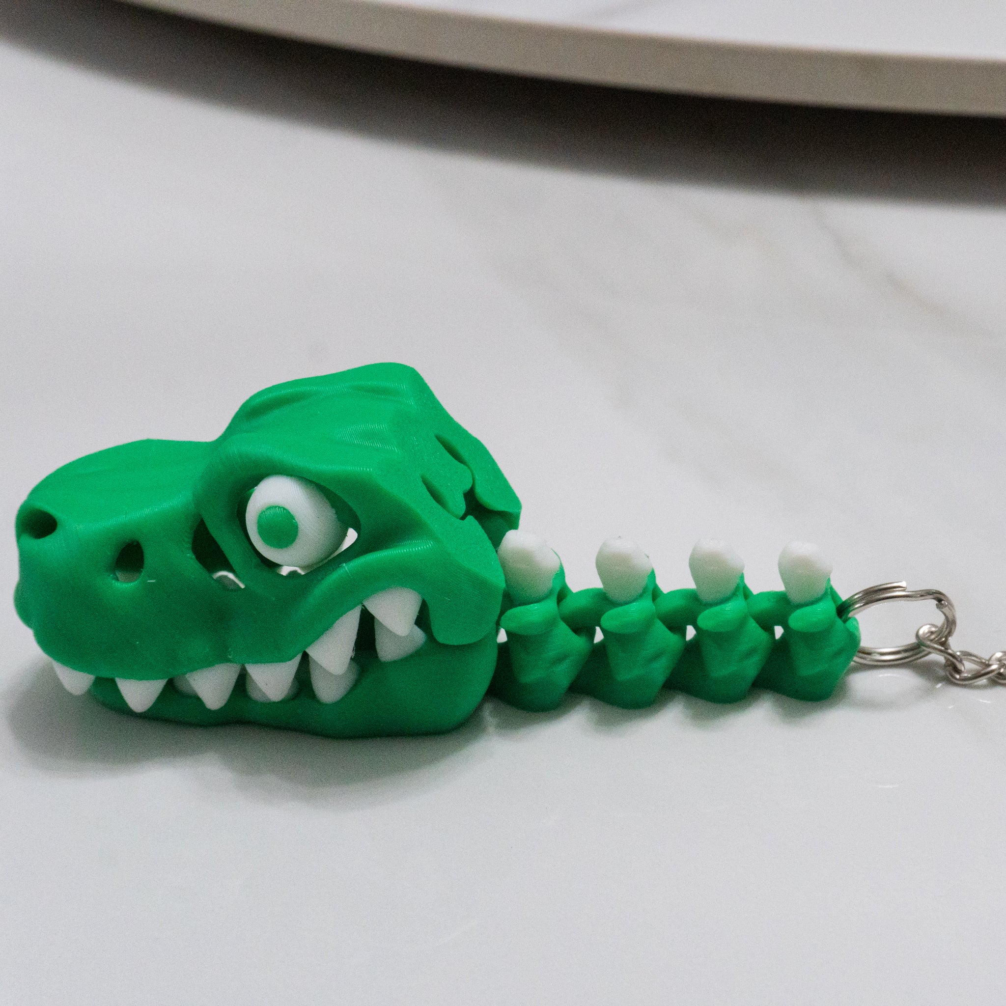 T-Rex Keychain | Articulated Dino Fidget Keychain